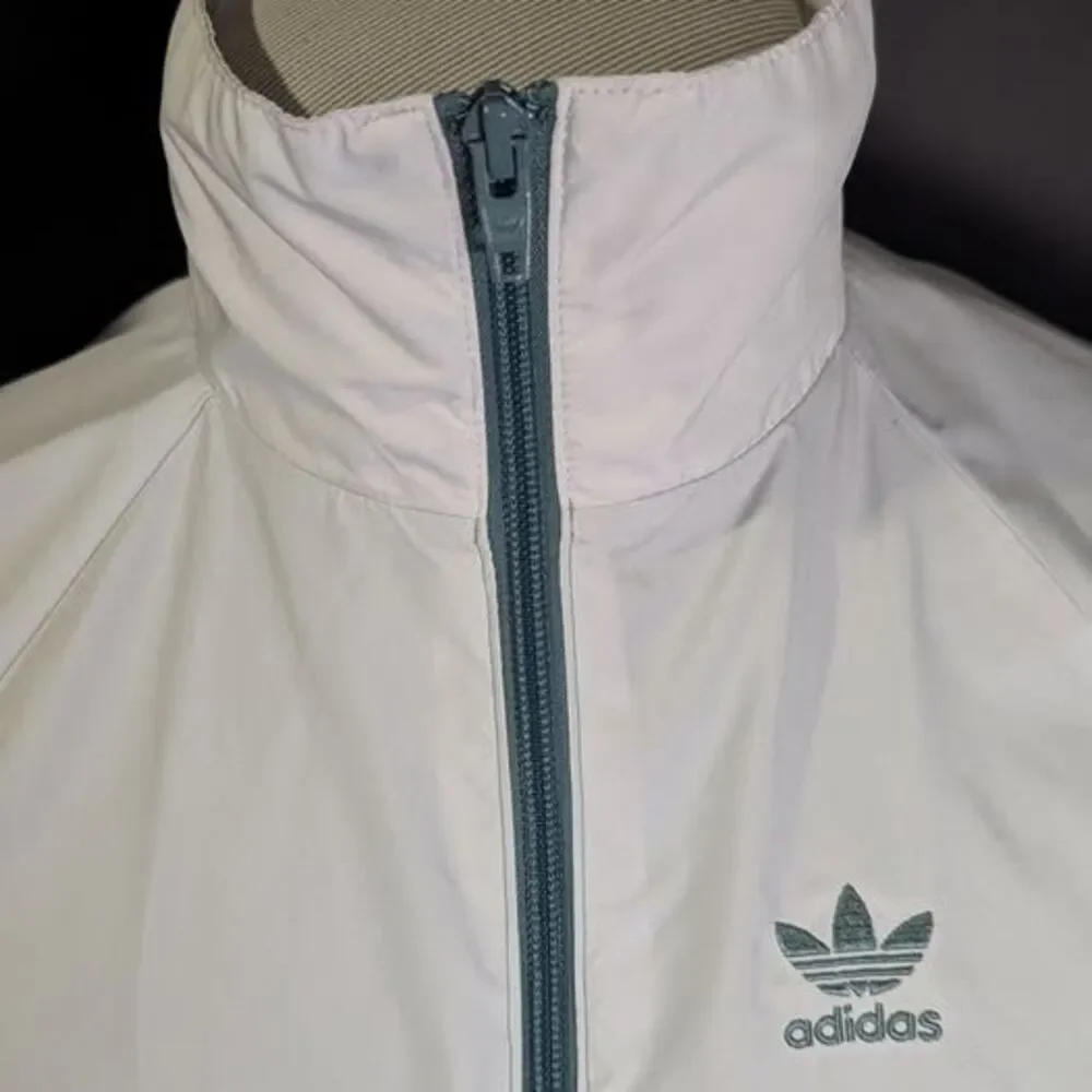 Men Adidas Jacket Adicolor 3-D Gradient Trifoil Prime Green Size Small Rare